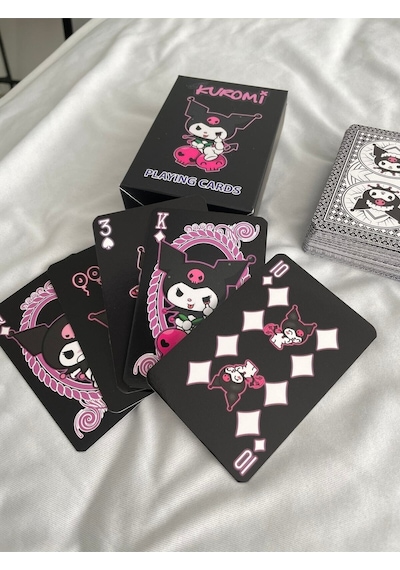 Kuromi Anime İskambil Kartı Poker Pişti Kartı
