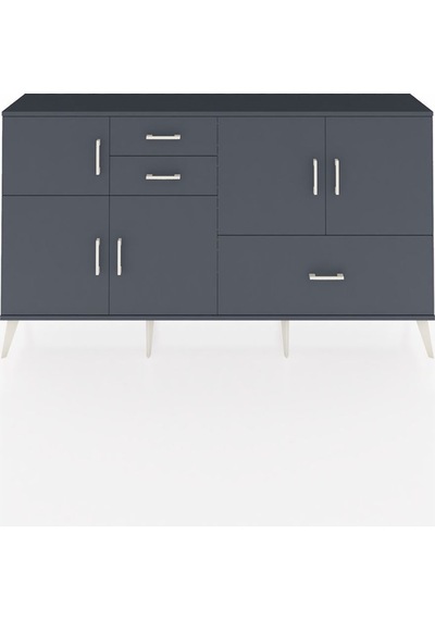 Arges Konsol 5 Raflı 3 Çekmeceli 5 Kapaklı 176x30x99 Antrasit-antrasit Antrasit - Antrasit Arges Konsol 5 Raflı 3 Çekmeceli 5 Kapaklı 176x30x99 Antrasit-antrasit Antrasit - Antrasit