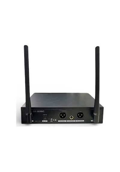 Rose Rw-211-ee Uhf Kablosuz Telsiz Çift El Mikrofon 2x100 Kanal