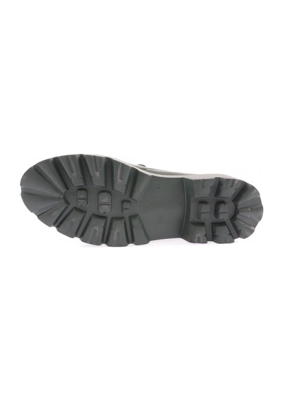 Dgn 1002 Kadin Aksesuarli Loafer Ayakkabi 1002-2231-R7032 Haki