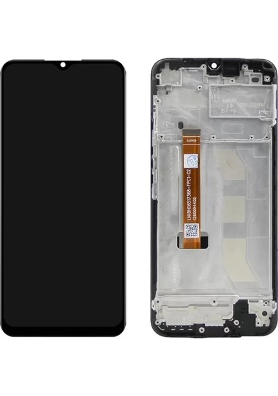 Realme C12 Çıtalı Lcd Dokunmatik Ekran Rmx2189