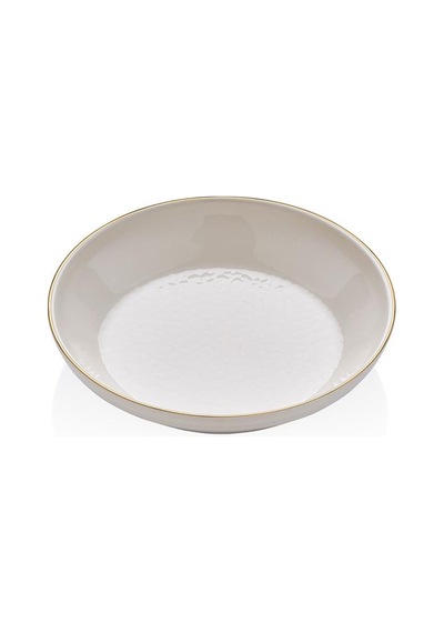 GLORE 6'LI İSTANBUL KREM ÇUKUR TABAK 18CM