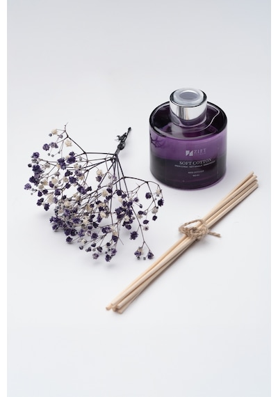 Zift Unique Soft Cotton - Bambu Çubuklu Oda Kokusu Dekoratif Çiçekli Banyo & Tuvalet & Oda Parfümü 100ml Diğer