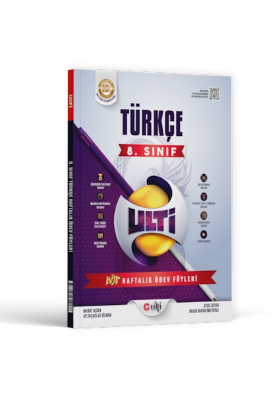 Ulti Yayınları 8.sınıf Lgs Türkçe Haftalık Ödev Föyleri