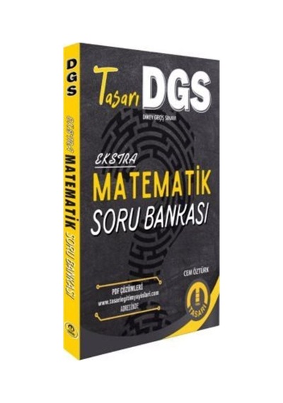 2024 DGS Ekstra Matematik Çözümlü Soru Bankası - Cem Öztürk - Tasarı Akademi
