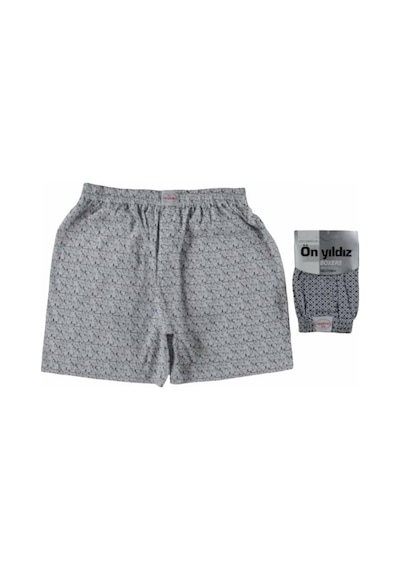 Önyıldız % 100 Pamuk Empirme Erkek Boxer S-3Xl