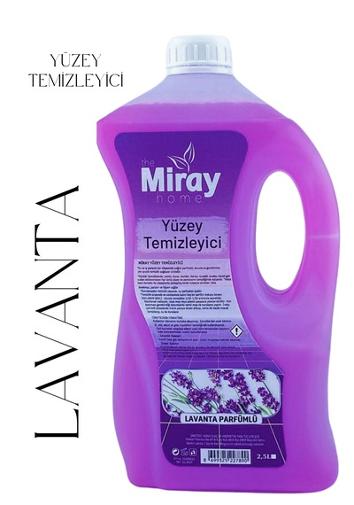 Miray Home Yüzey Temizleyici Lavanta Kokulu 2500 ML
