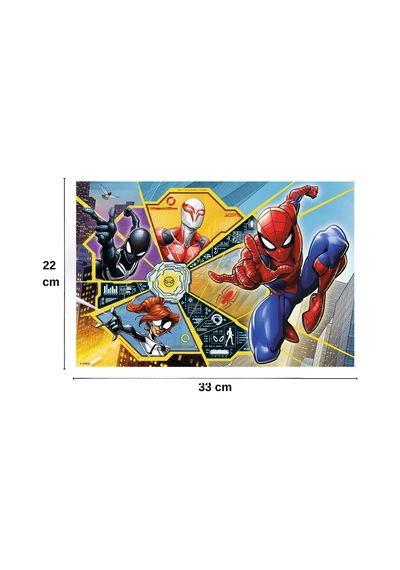 Örümcek Adam 60 Parça Çocuk Puzzle Yapboz 4+ Yaş 22x33 Cm