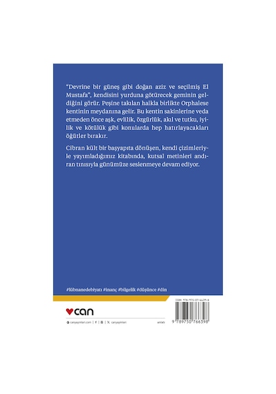 Ermiş - Halil Cibran -  Can Yayınları