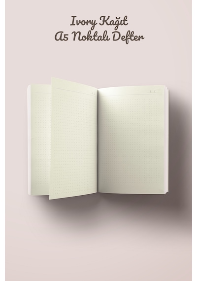 Etnik Kolaj Serisi 5 Ruh-i Revan Bullet Journal A5 Noktalı Defter Çok Renkli