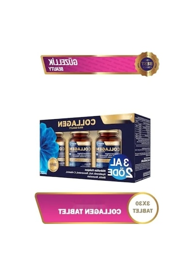 Kolajen Takviye - 30 Tablet, Çilek Aromalı