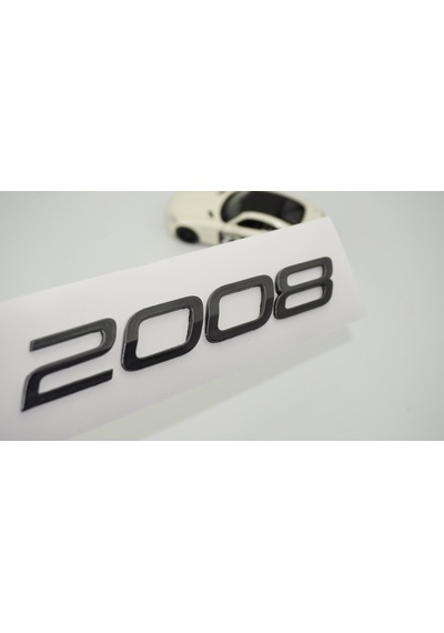 Dk Tuning Peugeot Yeni 2008 Ön Kaput Koyu Gri Abs Yazı Logo