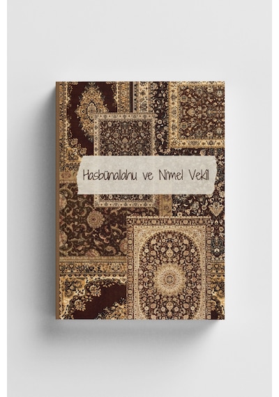 Sufi Serisi 7 Hasbünallahu Ve Ni Mel Vekîl İslami Defter Ayet-hadisli Çok Renkli