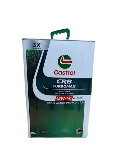 Castrol Crb Turbomax 15W-40 Ci-4/Sl/E7 Motor Yağı 18 L