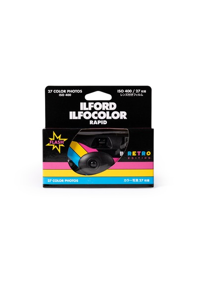 İlford İlfocolor Rapid Retro 27ex/ıso400 Fotoğraf Makinesi