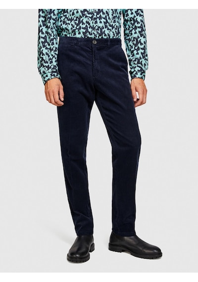 Sisley %100 Koton Slim Fit Fitilli Kadife Pantolon Erkek Lacivert T-shirt - 323a4sfrsf03d Sisley %100 Koton Slim Fit Fitilli Kadife Pantolon Erkek Lacivert T-shirt - 323a4sfrsf03d