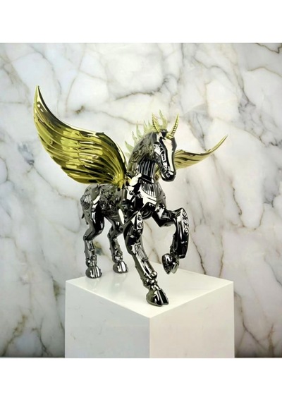 Dekoratif Unicorn Heykelcik "ımperial Stallion" 510x580x500