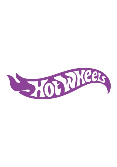 Hot Wheels Araba Stickeri 17x17 Cm Mor