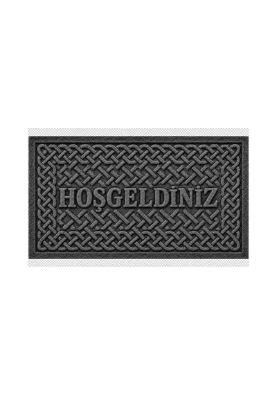 Desenli Kapı Önü Balkon Banyo Mutfak Paspası Dijital Baskı 40 X 60 Cm Kahverengi2 - 931346223 Kahverengi2