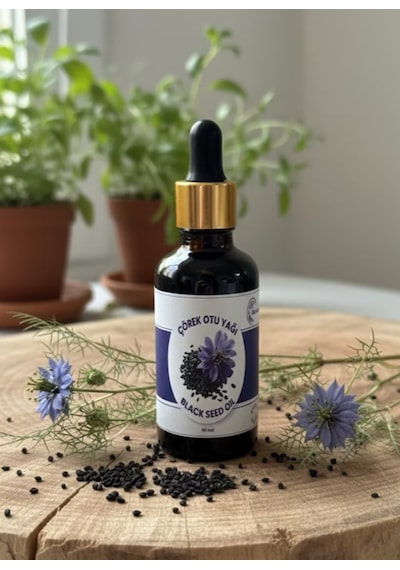 Soğuk Sıkım Çörek Otu Yağı 30 Ml Doğal Ve Saf Yağ Ve Bakım Desteği