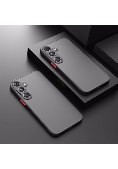 Samsung Galaxy Uyumlu A26 Kılıf Mat Parmak İzi Yapmaz Renkli Tuşlu Kapak