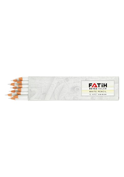 Fatih Beyaz Kurşun Kalem 12 Li 29200