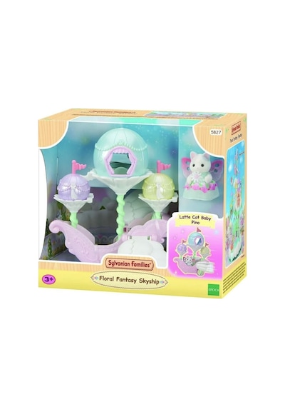 5827 Sylvanian Families Çiçekli Masal Gökyüzü Gemisi +4 Yaş Sylavanian Families