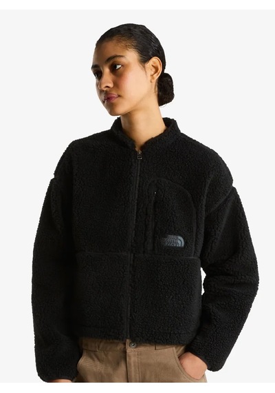 The North Face Nf0a8kqy-jk3 W Extreme Pile 2 Tam Fermuarlı Kadın Ceket Siyah