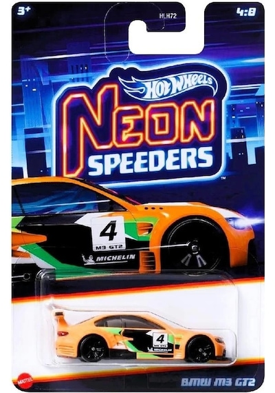 Hot Wheels Neon Yarışçılar Hlh72 - '70 Chevy Chevelle Çok Renkli