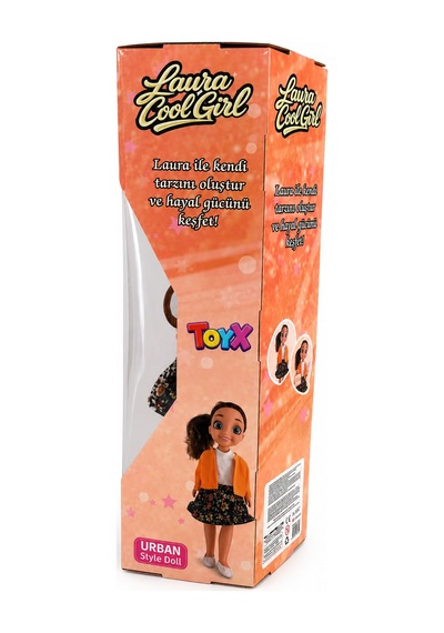 Laura Cool Girl 45 Cm Sesli Ve Şarkı Söyleyen Oyuncak Bebek