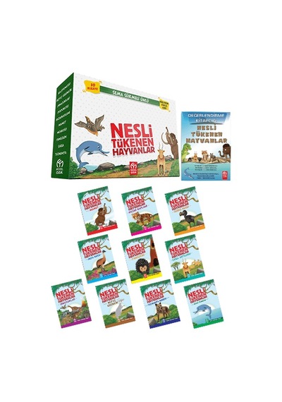 Nesli Tükenen Hayvanlar 2. Sınıf Hikâye Seti Model Çocuk