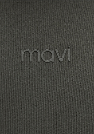Mavi - Mavi Baskılı Haki Tişört 0613102-71553 Yeşil