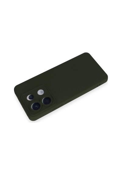 Newface Xiaomi Redmi Note 13 Pro 5g Kılıf Nano İçi Kadife Silikon - Semeglbl - 45 Koyu Yeşil
