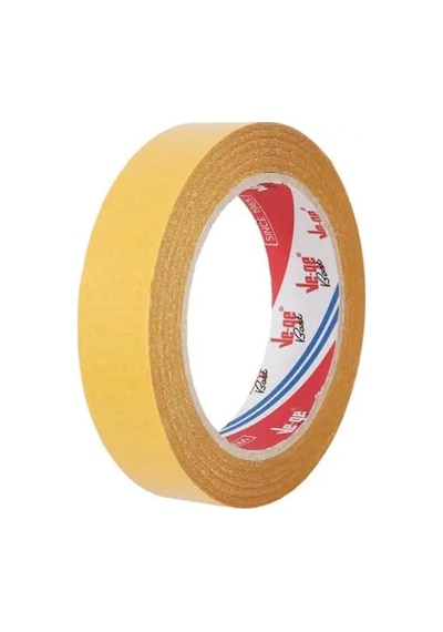 Ve-ge Çift Taraflı Bant, 24 Mm X 25 M, Şeffaf, Güçlü Yapışkan, İz Bırakmaz Diğer