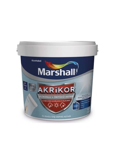 Marshall Akrikor Silikonlu + Örtücü Astar 20kg 20 KG