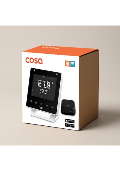 Cosa V5 Akıllı Oda Termostotı Kablolu Kombi Ve Klima Kontrolü - Beyaz Cosa V5 Akıllı Oda Termostotı Kablolu Kombi Ve Klima Kontrolü - Beyaz