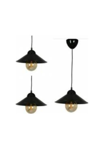 Gzhome Ufo Tekli Siyah Sarkit 3Lü Set