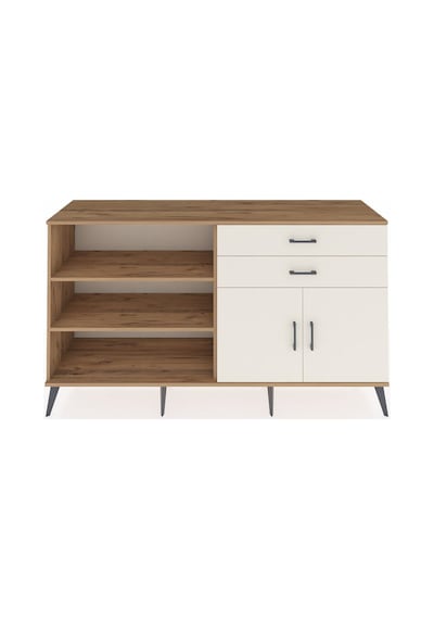 Hyperion Konsol 3 Raflı 2 Çekmeceli 2 Kapaklı 176x44x99 Çam-aytaş Çam-aytaşı