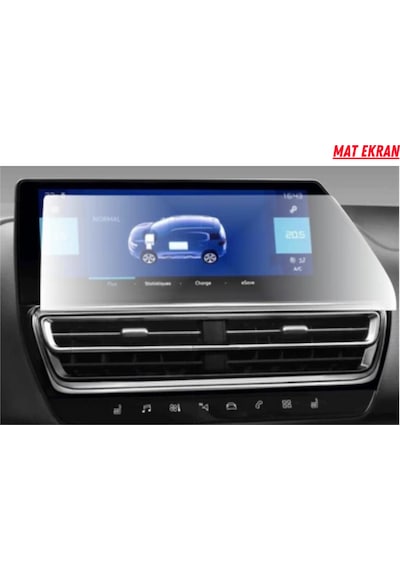 Citroen C5 Aircross 2022-2024 Navigasyon Ve Multimedya Uyumlu Mat Ekran Koruyucu