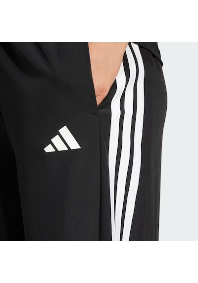Adidas Train Essentials 3-stripes Woven Kadın Eşofman Altı Jı8313 Siyah