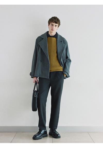 Lcw Vision Sarı Bisiklet Yaka Erkek Triko Kazak