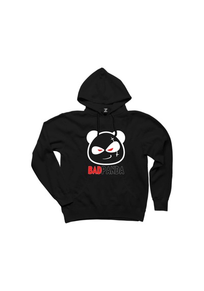 Baby Bad Panda Siyah Kapşonlu Sweat Siyah