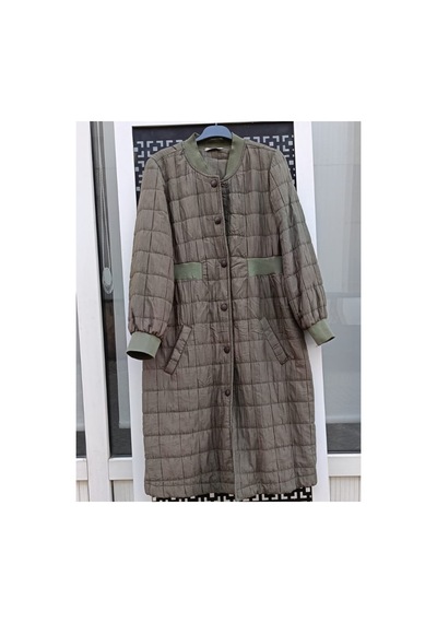 Çınar Boutique Kare Desenli Mont-haki Yeşili - Xxl Haki Yeşili Haki Yeşili