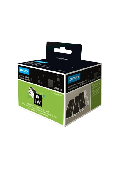 Dymo Lw Yapışkansız Isim Kart Etiketi 51X89MM / 300'lü Paket