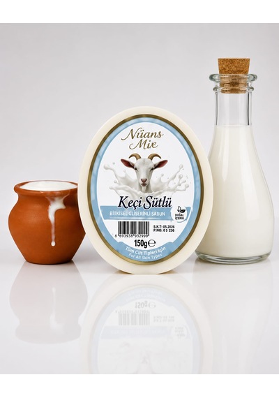 Doğal Handmade Süngerli Sabun, 135 Gr Keçi Sütü