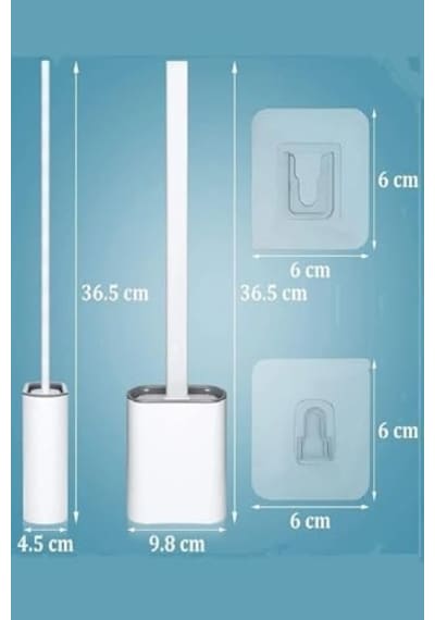 Tuvalet Fırçası Beyaz Renk Silikon Klozet Wc Banyo Küvet Temizleme Fırçası Antibakteriyel Kolay Temizlenir Delmeden Duvara Monte Ürün Boyutu: 36.5cm X 10cm X 4.1cm Beyaz Açık Ahşap Tuvalet Fırçası Beyaz Renk Silikon Klozet Wc Banyo Küvet Temizleme Fırçası Antibakteriyel Kolay Temizlenir Delmeden Duvara Monte Ürün Boyutu: 36.5cm X 10cm X 4.1cm Beyaz Açık Ahşap