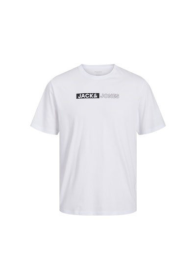 Jack & Jones JJECORP LOGO TEE PLAY Erkek  Beyaz Tişört