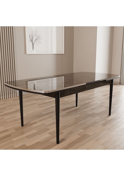 Merona İrony 80x132 Lak Panel Ahşap Ayaklı Açılır Mutfak Masası, Yemek Masası, Salon Masası İrony Merona İrony 80x132 Lak Panel Ahşap Ayaklı Açılır Mutfak Masası, Yemek Masası, Salon Masası İrony