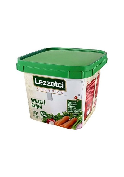Lezzetçi Sebzeli Çeşni 750 Gr 5'li Paket
