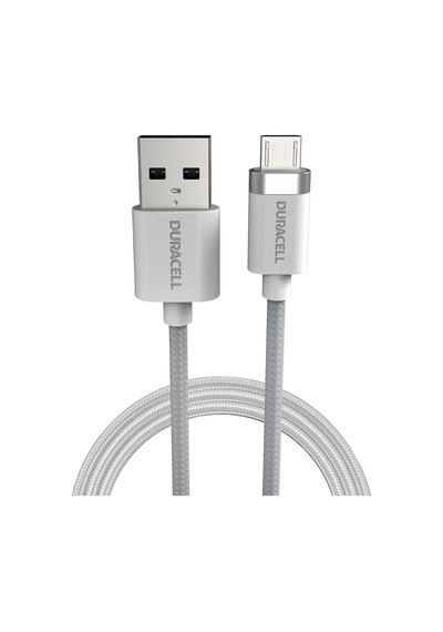 1m Usb-a To Micro Usb Örgülü Şarj Kablosu - Beyaz